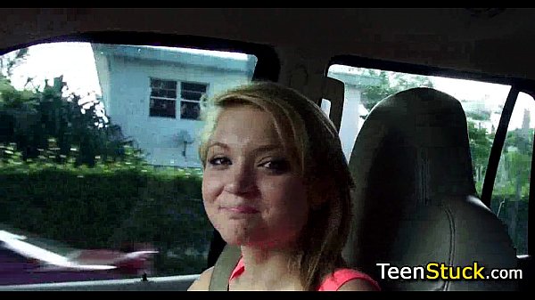 tiny blonde gets a ride and wants sex