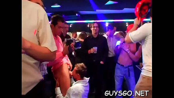 Insane dudes loving sweet gay orgy