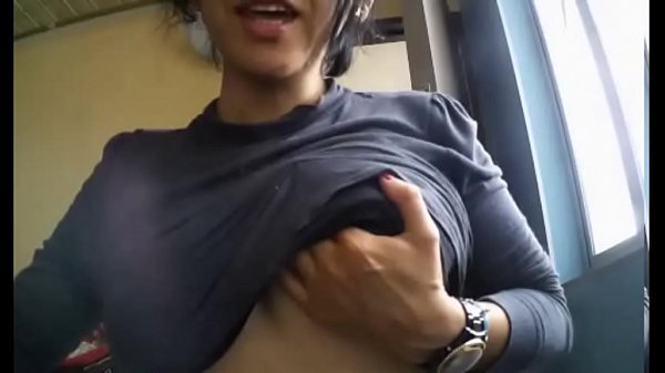 She tease with her tits