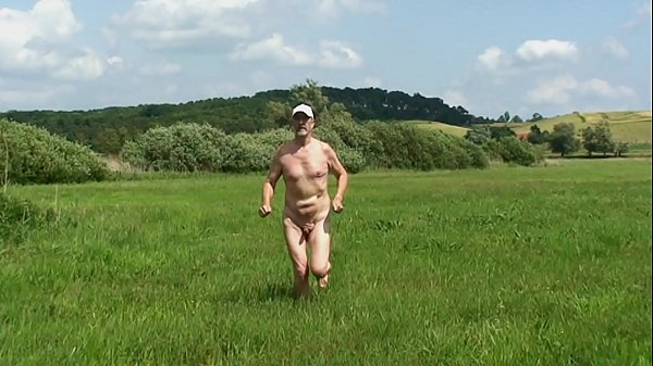 Naked jogging with Nudeboy 2