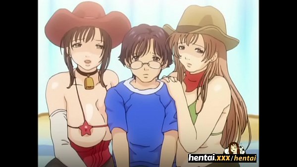 Young guy is lucky enough to get to fuck all the big titted chicks! Hentai.xxx