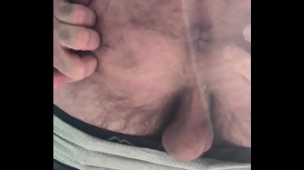 Outside Masturbation and Muscle Flex