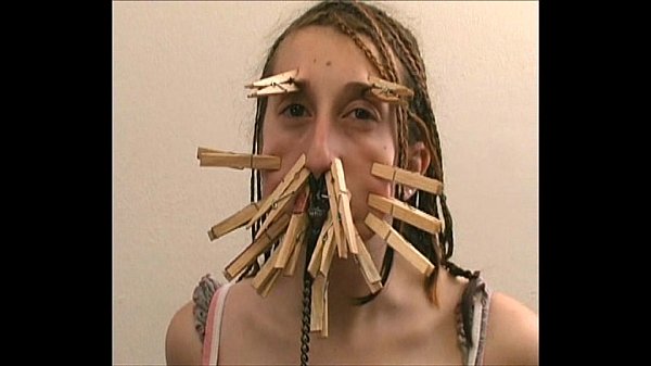 Samara Face Bondage and Bizarre Nose Torments