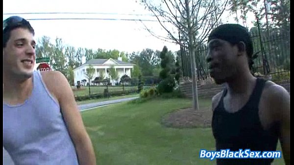 Blacks On Boys - Gay Bareback Hardcore Fuck Video 19