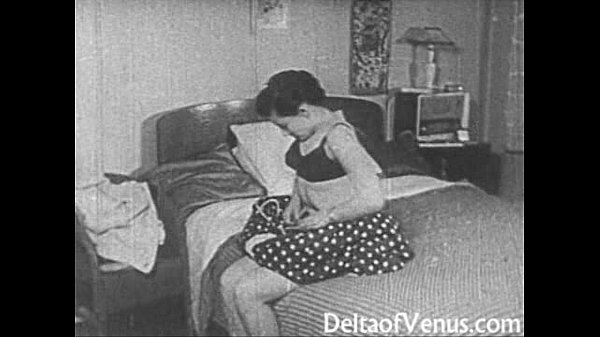 Vintage Porn 1950s - Shaved Pussy, Voyeur Fuck
