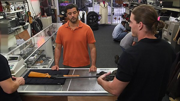 GAYPAWN - Str8 Guy Tries To Pawn His Gun; Has To Pawn Dat Azz Instead