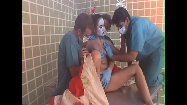 Unforgettable asian Annie Cruz gets all her holes fucked by medical workers and swallows tons of semen in the ward