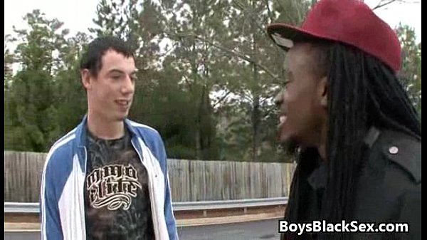 Muscular Black Dude Fuck White Gay Boy Hard - Blacks On Boys 04