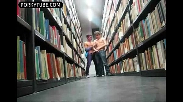 PUBLIC LIBRARY WANK BOYS WANK