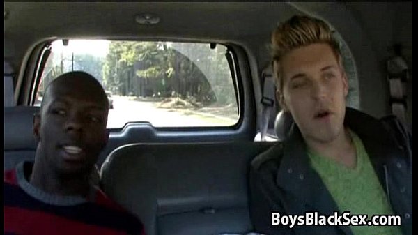 Black Muscular Gay Dude Fuck White Twink Boy - BlackOnBoys 13