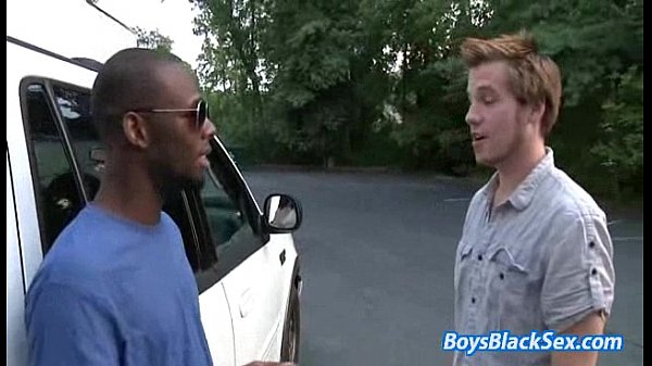 Blacks On Boys - Gay Bareback Hardcore Fuck Video 21