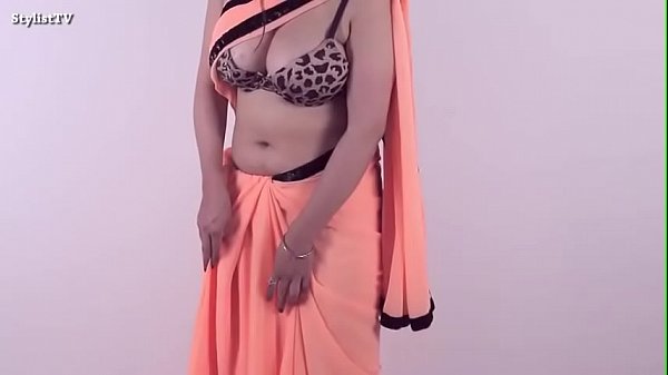 How To Wear Saree Perfectly - Beautiful Designer Saree D (480p).MP4