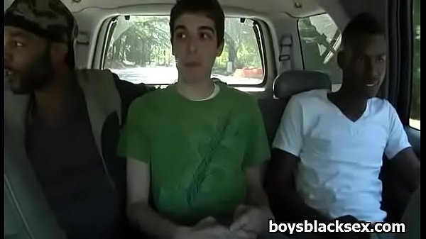 Black Gay Man WIth HUge Dick Fuck White Teen Boy 08