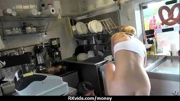 Amateur girl likes to suck cock for cash 7