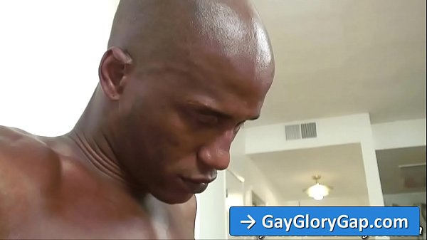 David Thompson rub gay black dick fast