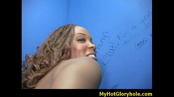 The famous art of gloryhole blowjob 7