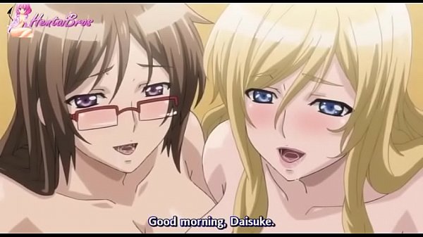 hentai guy fucks glasses and blonde girl