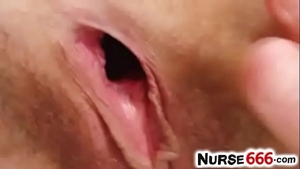 Amanda Vamp a hot nurse showing off her nasty hairy twat