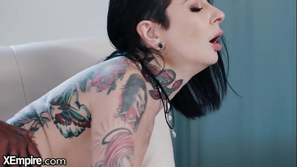 Tattooed MILF Takes BBC in Ass & Throat