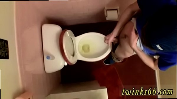 Gay twink m. Unloading In The Toilet Bowl