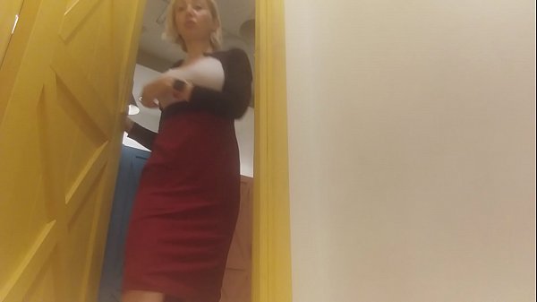 voyeur's only!! spy me in a lingerie's store fitting room