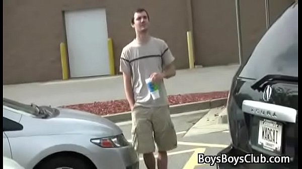 Black Muscular Gay Man Fuck WHite Teen Boy 12