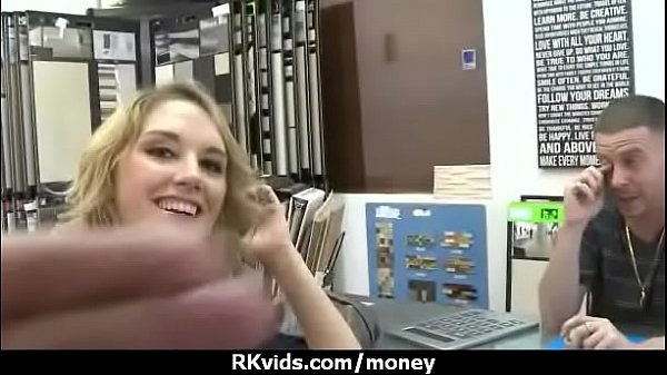 Sexy natural chick trades cash for some rough sex 29