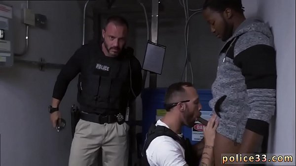 Cop jerking off gay Purse thief becomes donk meat