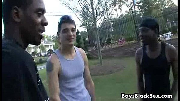 Sexy White Gay Twing Fucked By Black Dude 19
