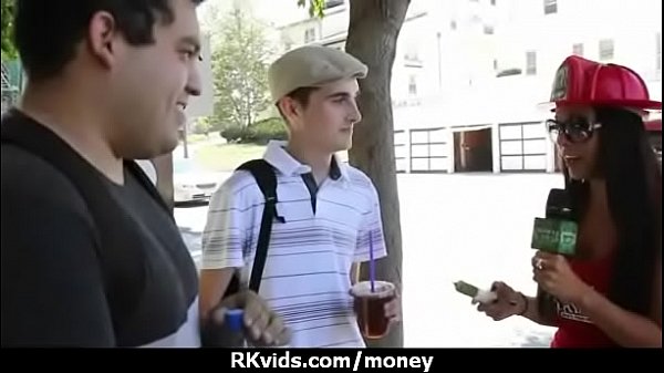 Tight teen fucks a man in front of the camera for cash 15