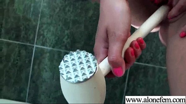 Alone Horny Girl Love Sex Toys For Masturbation clip-11