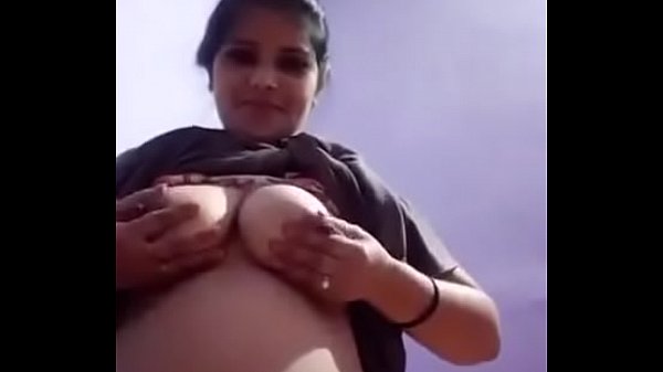 Huge boobs pressed by self and self pleasure