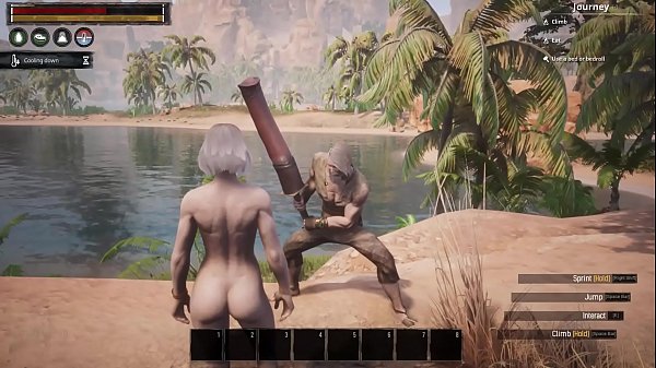 Hot Sexy Conan Exiles Nudity Ass Tits Episode 4 Barbarian Albino Ass