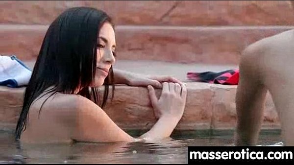 Sensual lesbian massage leads to orgasm 23