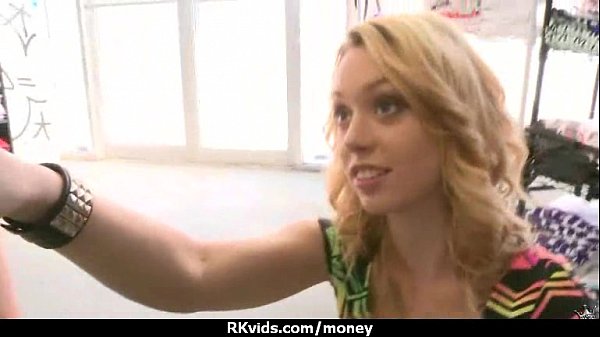 Amateur girl accepts cash for sex from stranger 28