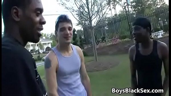 Blacks On Boys - Rough Gay Interracial Nasty Fucking Video 19