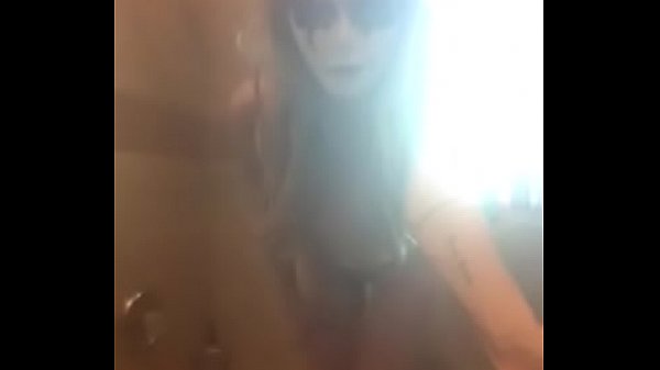 Masked shower fuck