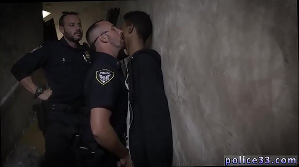 Young boys caught blowjob gay Suspect on the Run, Gets Deep Dick