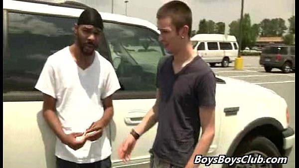 Blacks On Boys - Gay Hardcore Interracial Fuck Video 04