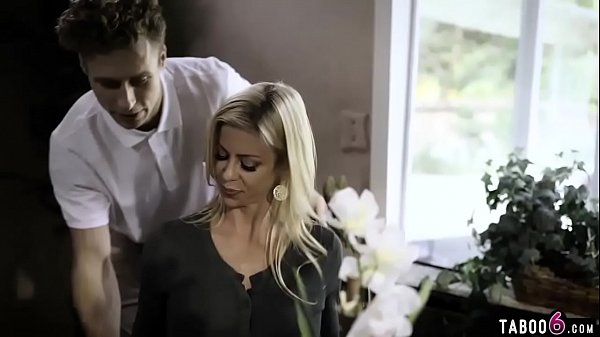 Emotionally unstable stepmom fucks with teen couple