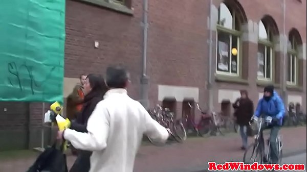 Busty dutch prostitute fucked till cumshot