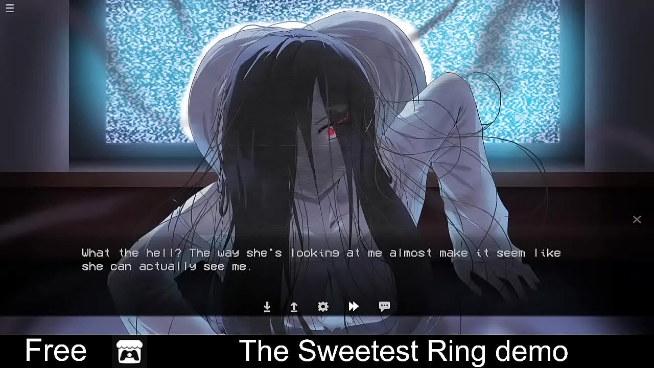 The Sweetest Ring (free game itchio) Visual Novel, sadako