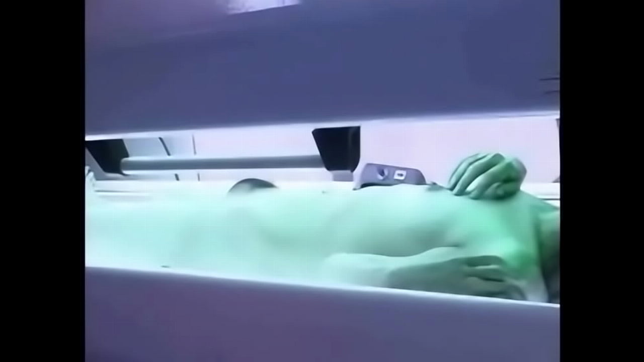 Solarium Hidden Cam On Asian