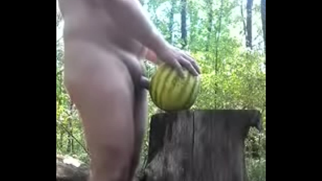 Watermelon fuck