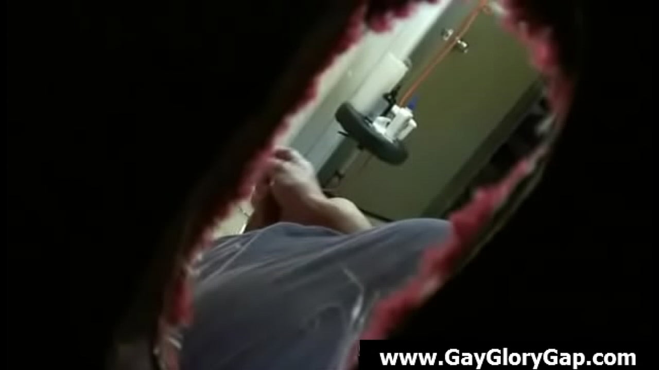 Gay hardcore gloryhole sex porn and nasty gay handjob 02