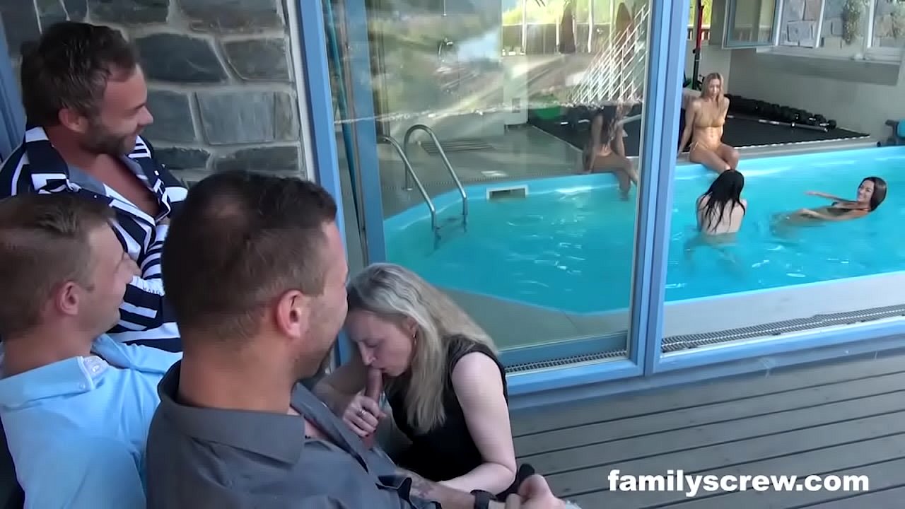 Family Fucking after Spa Day