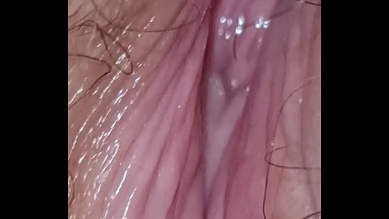 Pussy soaked in cum
