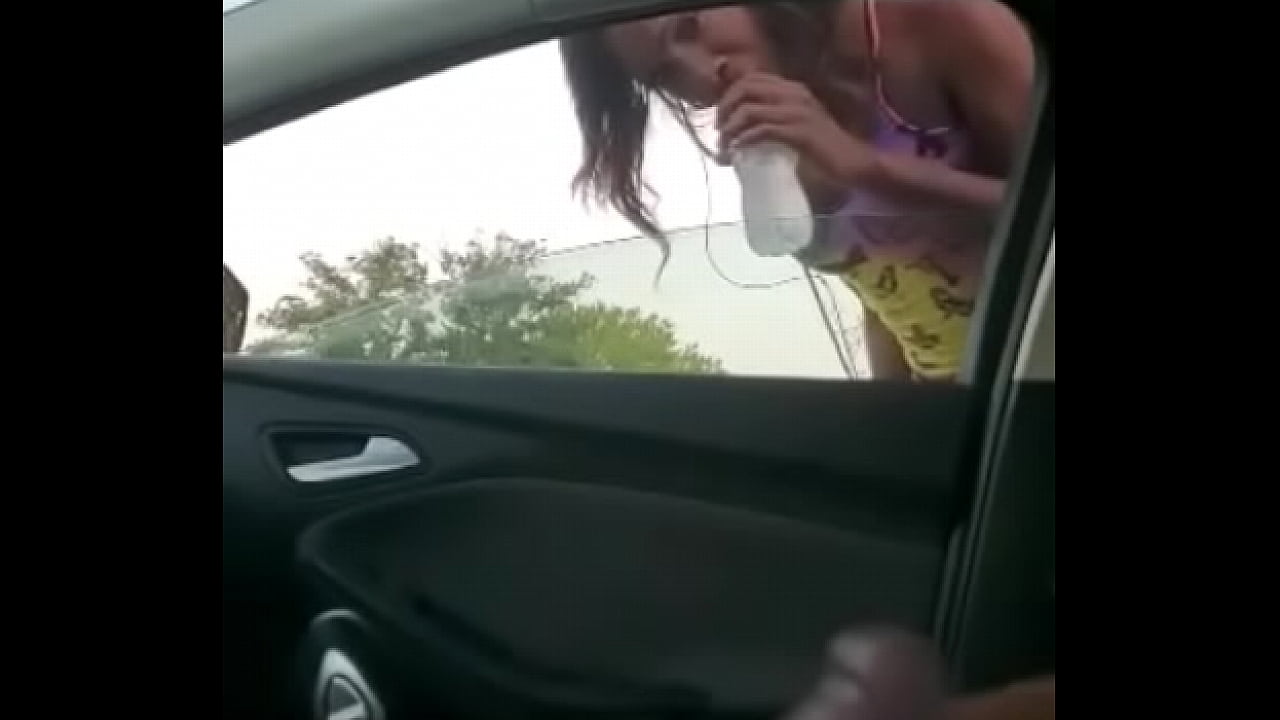 Car Masturbation for woman stranger