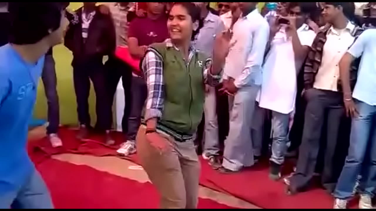 Indian Girl Dance in gathering