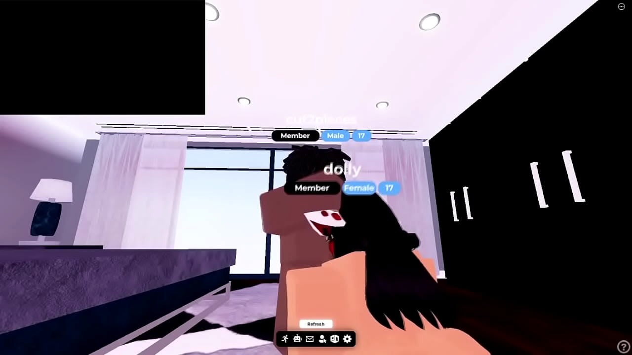 fucking a gorgeous doll in roblox (dolly)